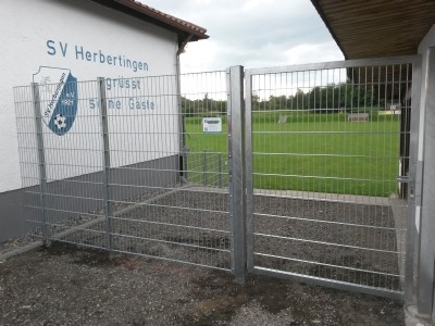 Eingangsbereich Stadion Herbertingen
